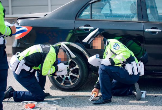 车体痕迹检验技术在交通事故处理中的应用