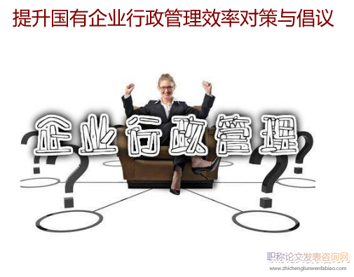 提升国有企业行政管理效率对策与倡议